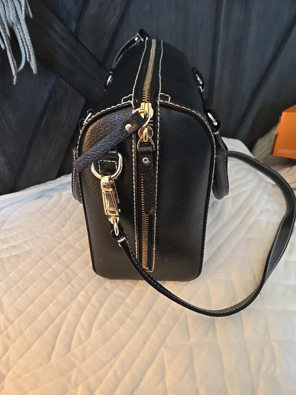 Kate Spade New York Leather Satchel Crossbody - Gently Used